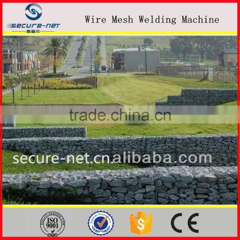 Automatic gabion mesh machine