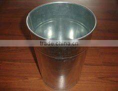 Galvanized Wastebasket/Waste Bin