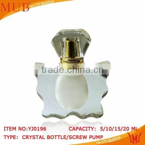 TOP10 OEM FACTORY New Design hot sale crystal love perfume bottle 20ML