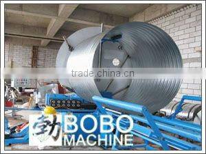Equipment for spiral round duct