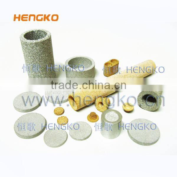 Micron sintered bronze powder Filter Pipe
