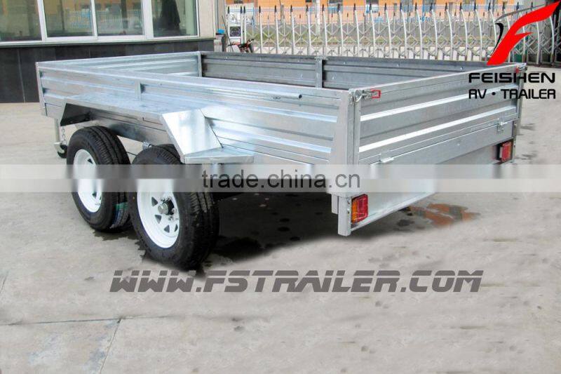 Hot Dip Galvanized Tandam Box Trailer