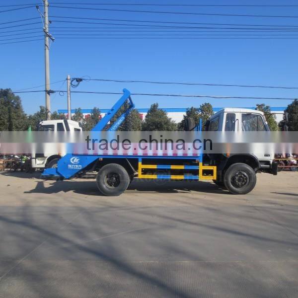 170hp 4*2 DONGFENG 8m3 Skip Loader Refuse Truck