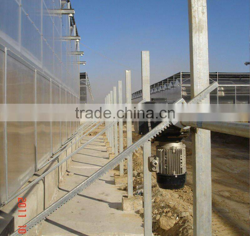 Gear Motor for greenhouse ventilation and shading system