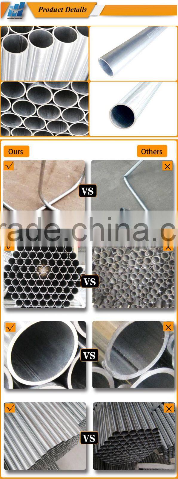 zinc galvanized steel pipe emt pipe