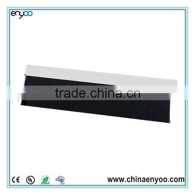 nylon strip brush for wire and cable management in 19" network cabinet