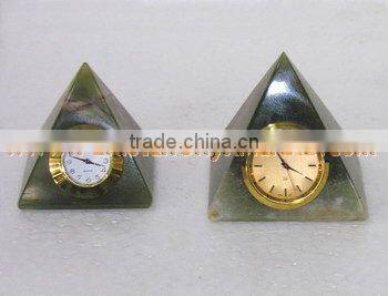 PAKISTAN SUPPLIER WHOLESALE New selling attractive style CLOCKS ONYX MARBLE HANDICRAFTS