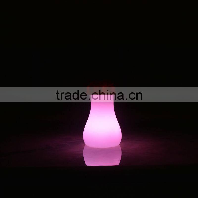 battery operate color changing LED desk decoration light modern table lamp