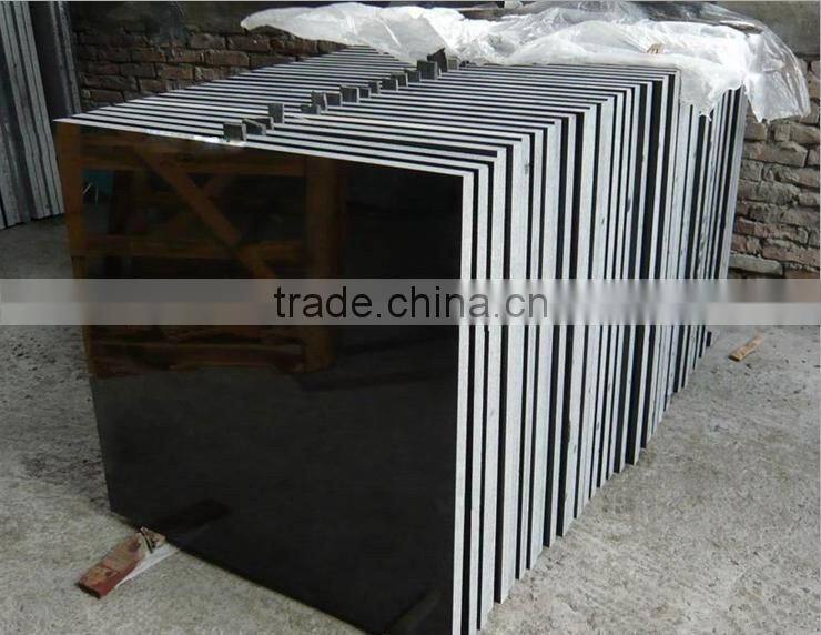 G684 black granite 24 x 24 granite tile