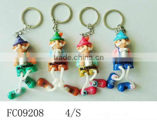Resin custom key chain personalized