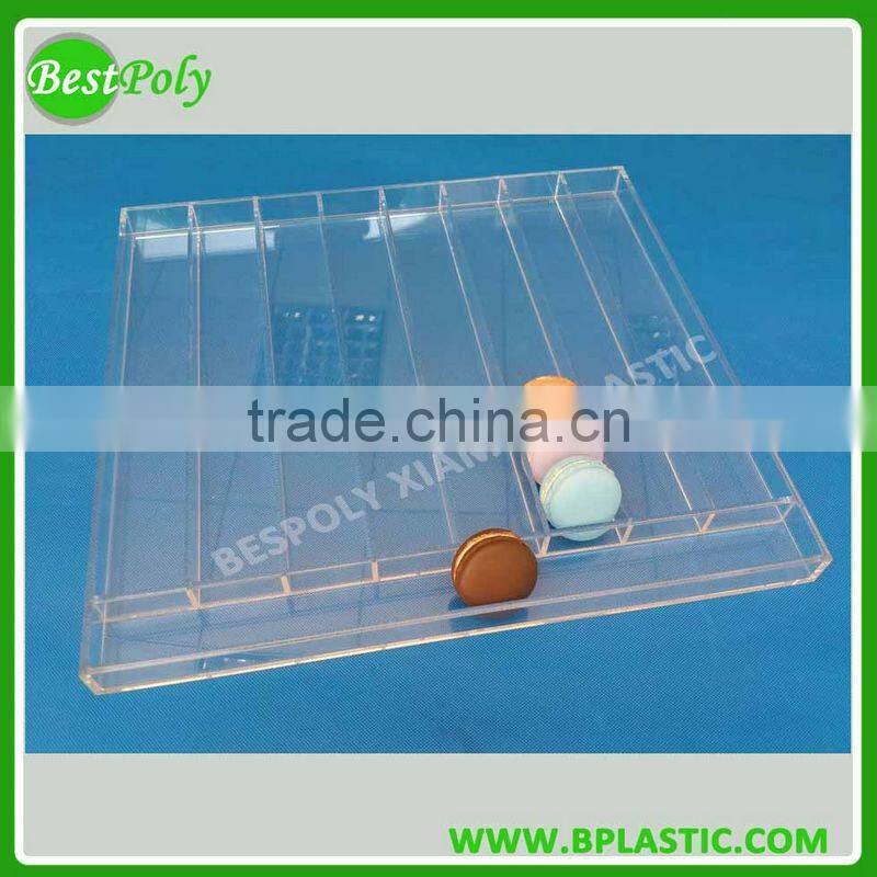Customize injection tray plastic injection molding tray for macaron