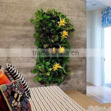 7 Pockets Vertical Garden Felt Bags,Vertical Hanging Garden Planter