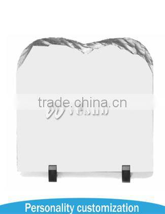 White Coated Sublimation Classic Photo Slate for heat press printing