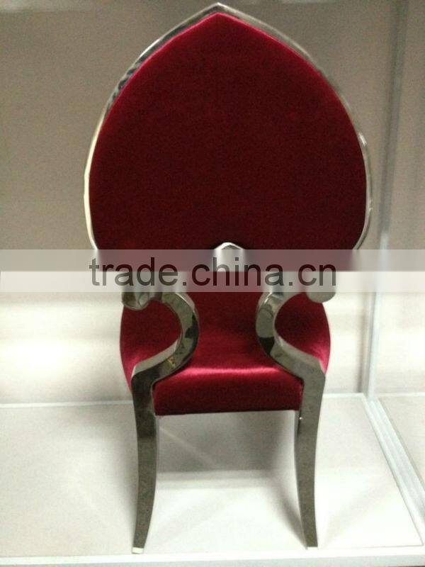 Waiting room Stainless steel chairs glides LH-066Y