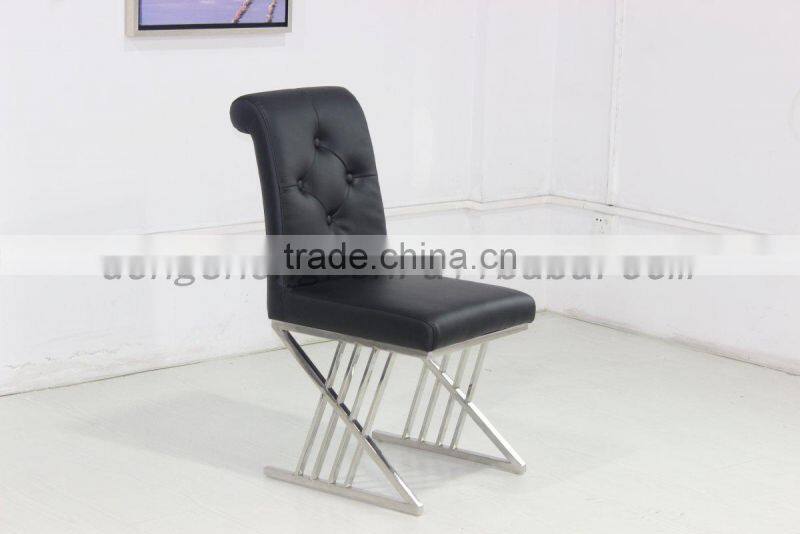hot sale modern design metal chair BY2612 dining room chair