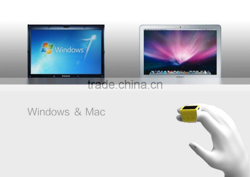 2016 New Fasional Cool 3D Finger Mouse Ring 3D Mouse Motion Sensing Remote Control Wearable Ring Mouse