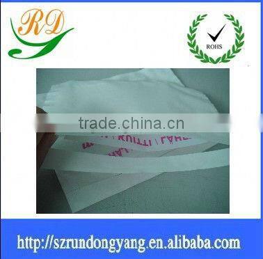 customer plastic poly bags/packing list