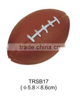 PU stress rugby/stress reliever football/anti stress ball/soft PU sport ball