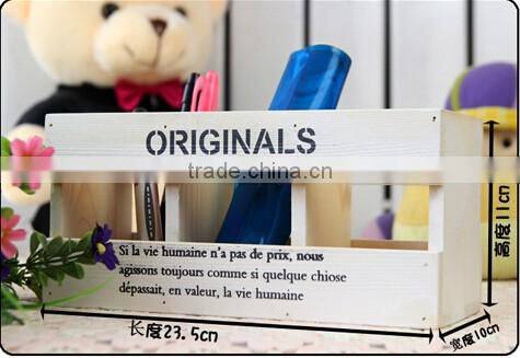 New design handmade great process wooden pencil case