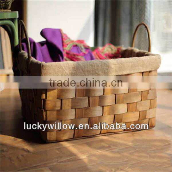 collectible cheap wholesale basket wood chip basket