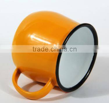 china promation customized enamel mug & personalized enamel camping mug