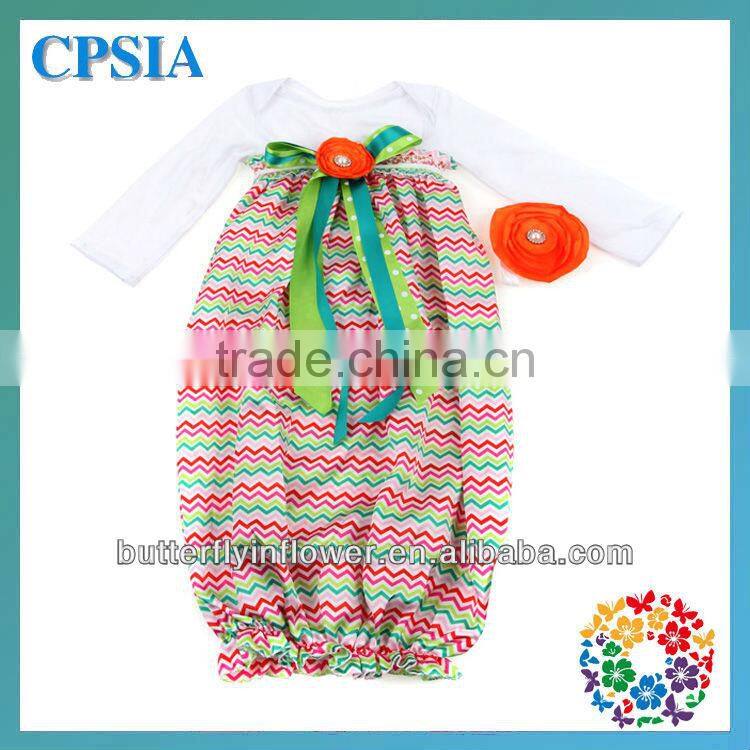 SO HOT!!! Newest Chevron wholesale sleeping bags sleep sack cotton Infant nightgowns