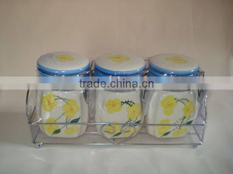 kitchen accessory ceramic canister