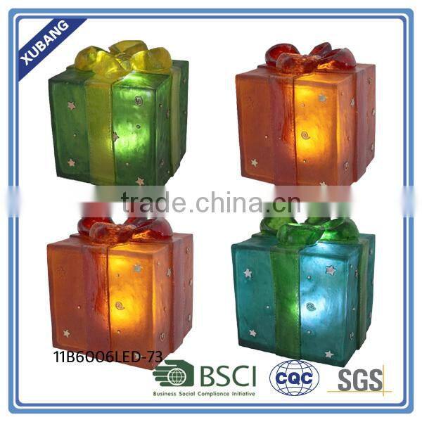 Christmas snowman night light with led for decoration