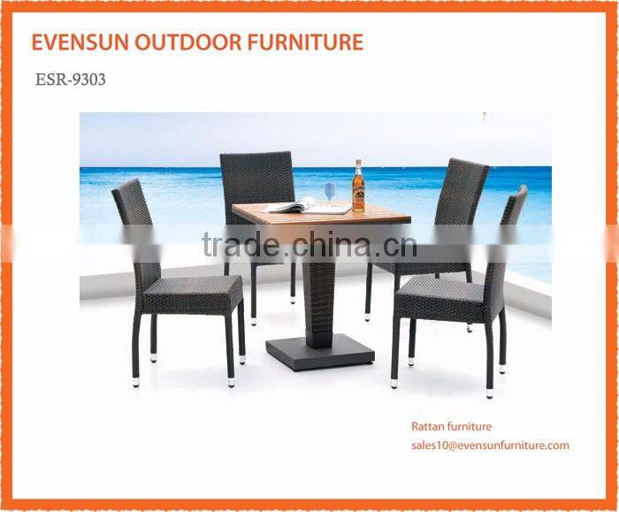 Rattan Outdoor Furniture Brighton Dining Arm Chair with Cushion Set of 8