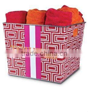 rectangle galvanized mailbox with milk-whited color