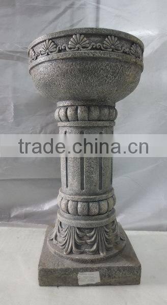 Fiberstone garden urn planter for wholesale