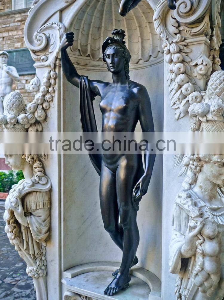 High quality life size bronze greek statue David