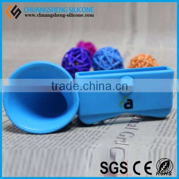horn shaped cell phone loud speaker, cell phone bass speaker, 3d sound speaker mobile phone