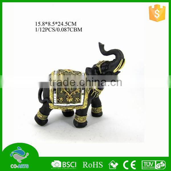 2015 New style small elephant resin animal sculpture