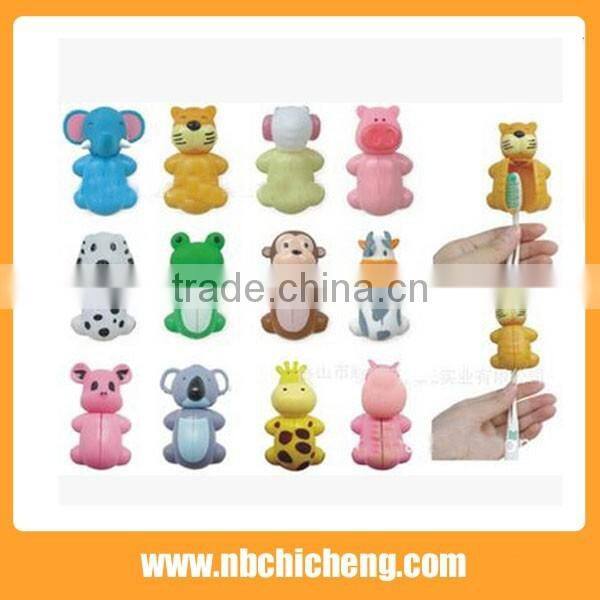 Cartoon plastic toothbrush holder funny kid toothbrush holder
