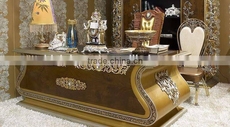 Bisini Office Furniture Executive Desk Set, ,Office Desk, Office Chair,Book Cabinet,Luxury Office Furniture,(BF08-0271)