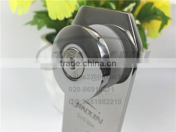 JINXIN Professional glass balcony system_stainless steel outdoor balcony railing design