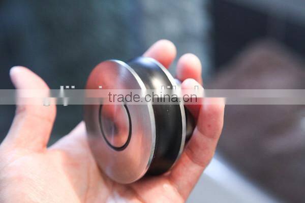 Stainless Steel Interior Frosted Glass Bathroom Door Tempered Glass Partition Sliding Door