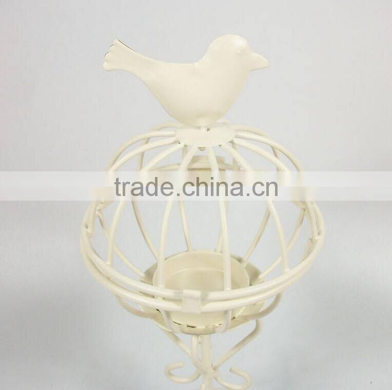 2017bird model Lantern Home Decoration metal Candle Holder