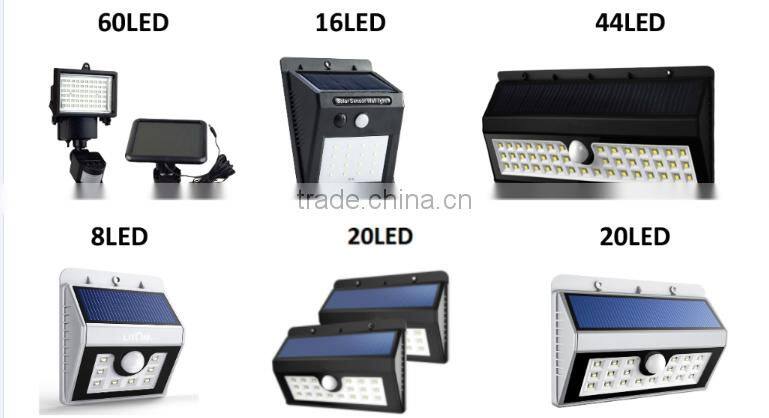 30LED 350lm hot selling waterproof solar motion sensor light