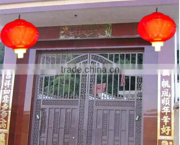 Outdoor waterproof led red lantern, rechargeable led festival red lantern