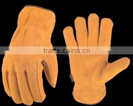 Sunnyhope cow split leather driving gloves