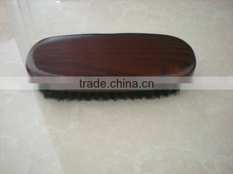 wooden shoe brush