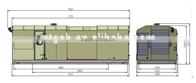 DR800 flash-butt track welding container