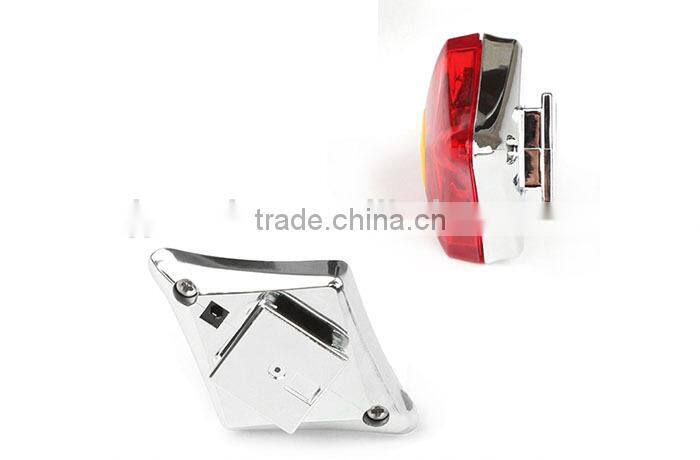 Bicycle diamond tail lights