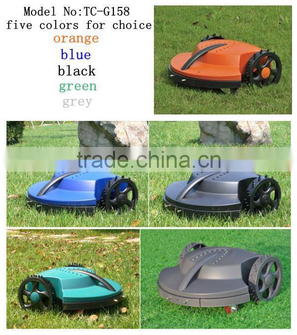 lead-acid battery cutting width 28cm intelligent slope mower, high efficiency gardening tool