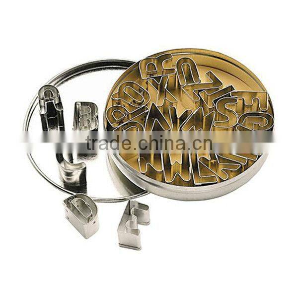 BC-1920 Stainless steel numeral cookie cutter