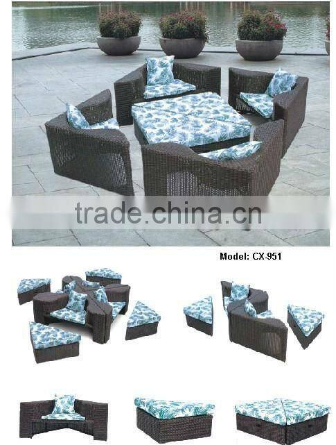 sofa set bali rattan outdoor furniture