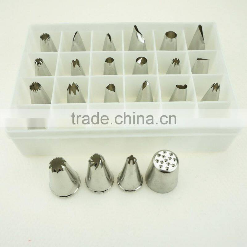 42157 Stainless Steel Cake Decorating Tips/Mouth for Pastry bag/Fondant Tools