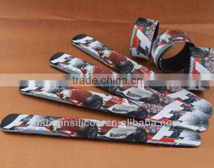 silicone slap wristbands bracelet